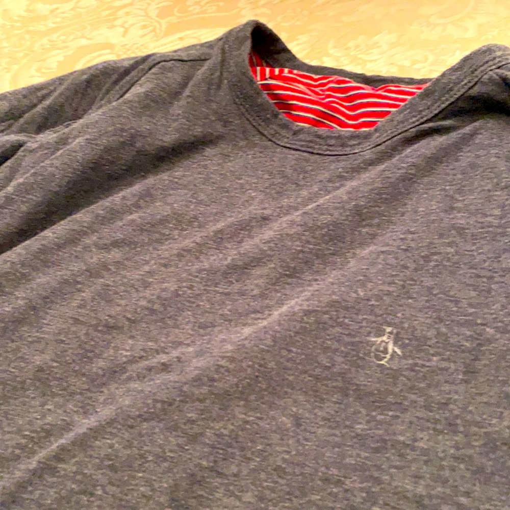Men’s Original Penguin reversible crewneck shirt